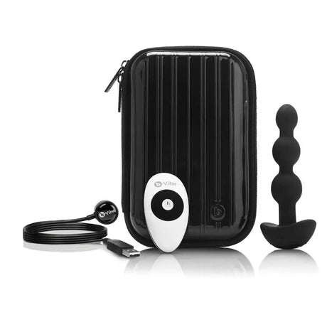 B-vibe Triplet Anal Beads Black - Save 30% - B-vibe - Fast Shipping - Vibrators United Kingdom Stoke-on-trent