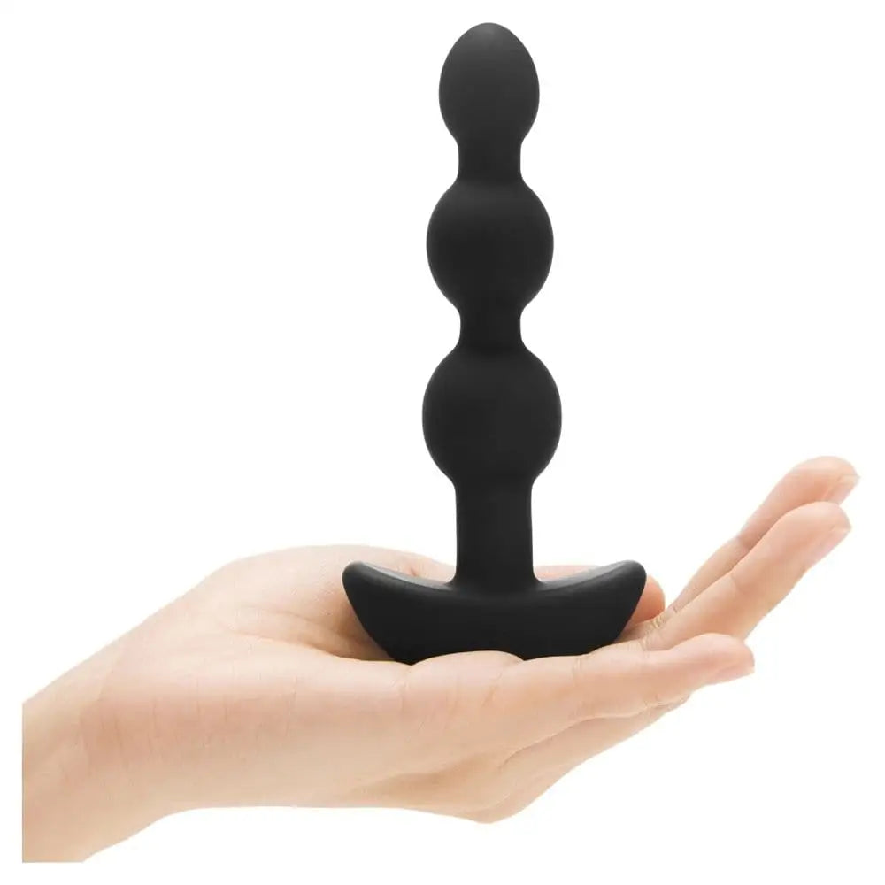 B-vibe Triplet Anal Beads Black - Save 30% - B-vibe - Fast Shipping - Vibrators United Kingdom Stoke-on-trent