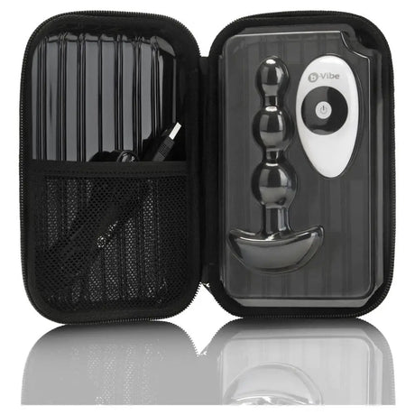 B-vibe Triplet Anal Beads Black - Save 30% - B-vibe - Fast Shipping - Vibrators United Kingdom Stoke-on-trent