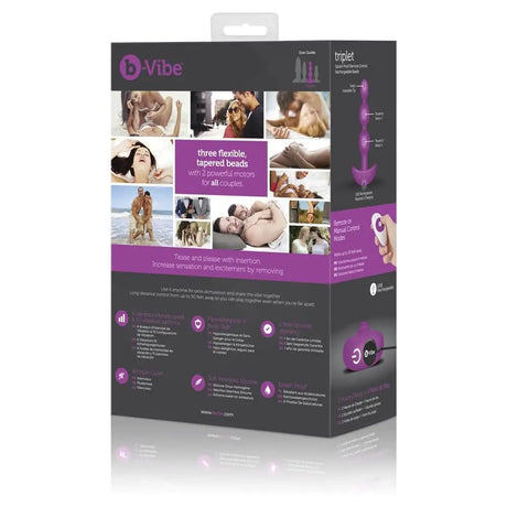 B Vibe Triplet Anal Beads Fuchsia/silver Save 20% b Fuchsia/silver Fast Shipping Vibrator United Kingdom Stoke on Trent