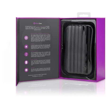 B Vibe Triplet Anal Beads Fuchsia/silver Save 20% b Fuchsia/silver Fast Shipping Vibrator United Kingdom Stoke on Trent