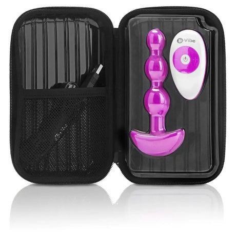 B Vibe Triplet Anal Beads Fuchsia/silver Save 20% b Fuchsia/silver Fast Shipping Vibrator United Kingdom Stoke on Trent