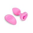 B-vibe Vibrating Heart Plug Pink S/m - Save 30% - B-vibe S/m - Fast Shipping - Vibrator United Kingdom Stoke-on-trent