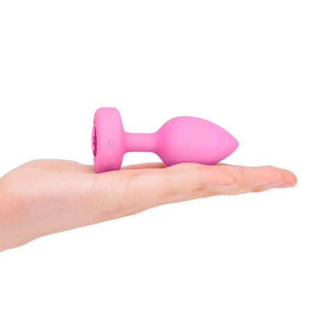 B-vibe Vibrating Heart Plug Pink S/m - Save 30% - B-vibe S/m - Fast Shipping - Vibrator United Kingdom Stoke-on-trent