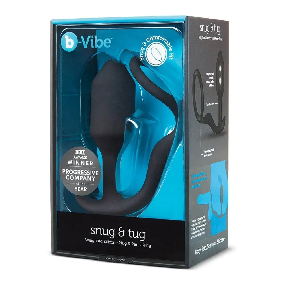 B-vibe Vibrating Snug and Tug Butt Plug Medium - Sex Toys - Save 30% - Snug Tug - Fast Shipping - Sale United Kingdom Stoke-on-trent