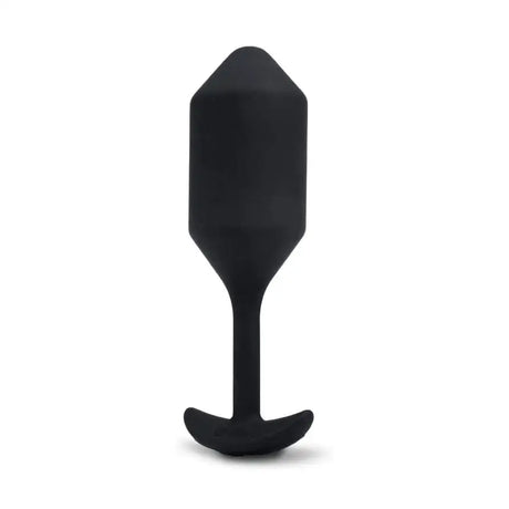 B-vibe Vibrating Snug Plug 5 Black - Save 15% - Fast Shipping - Anal Vibrators United Kingdom Stoke-on-trent