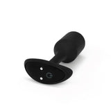 B-vibe Vibrating Snug Plug Black Medium - Sex Toys - Save 30% - B-vibe - Fast Shipping - Sale United Kingdom Stoke-on-trent