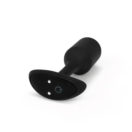 B-vibe Vibrating Snug Plug Black Medium - Sex Toys - Save 30% - B-vibe - Fast Shipping - Sale United Kingdom Stoke-on-trent