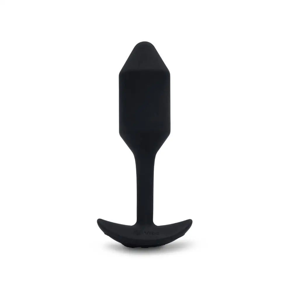 B-vibe Vibrating Snug Plug Black Medium - Sex Toys - Save 30% - B-vibe - Fast Shipping - Sale United Kingdom Stoke-on-trent