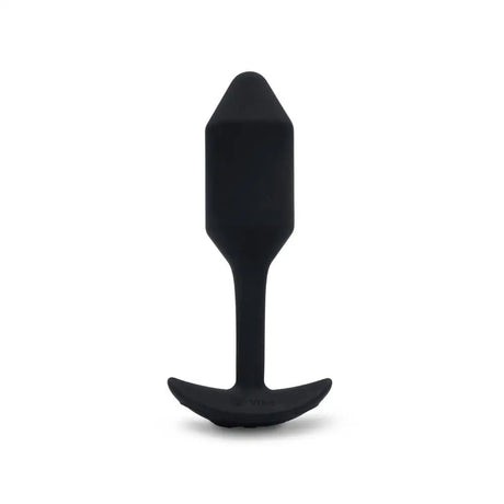 B-vibe Vibrating Snug Plug Black Medium - Sex Toys - Save 30% - B-vibe - Fast Shipping - Sale United Kingdom Stoke-on-trent