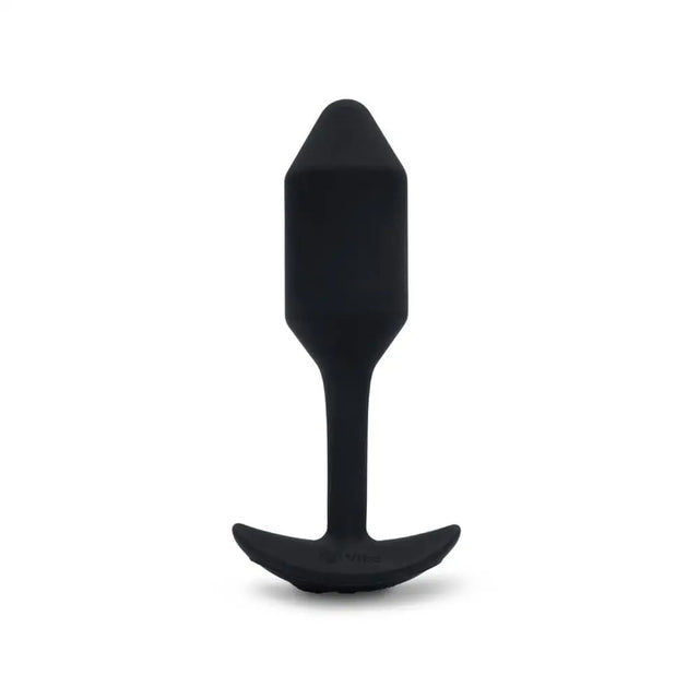 B-vibe Vibrating Snug Plug Black Medium - Sex Toys - Save 30% - B-vibe - Fast Shipping - Sale United Kingdom Stoke-on-trent