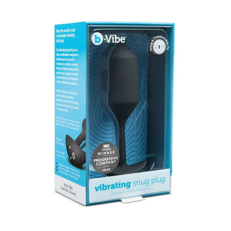B-vibe Vibrating Snug Plug Black Xlarge - Sex Toys - Save 15% - B-vibe - Fast Shipping - Sale United Kingdom Stoke-on-trent