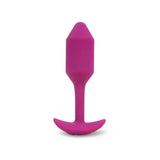 B-vibe Vibrating Snug Plug Rose Medium - Sex Toys - Save 30% - B-vibe - Fast Shipping - Sale United Kingdom Stoke-on-trent