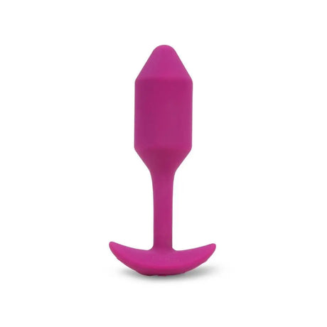 B-vibe Vibrating Snug Plug Rose Medium - Sex Toys - Save 30% - B-vibe - Fast Shipping - Sale United Kingdom Stoke-on-trent
