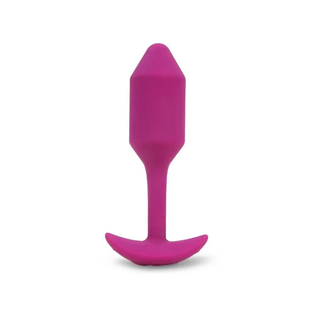 B-vibe Vibrating Snug Plug Rose Medium - Sex Toys - Save 30% - B-vibe - Fast Shipping - Sale United Kingdom Stoke-on-trent