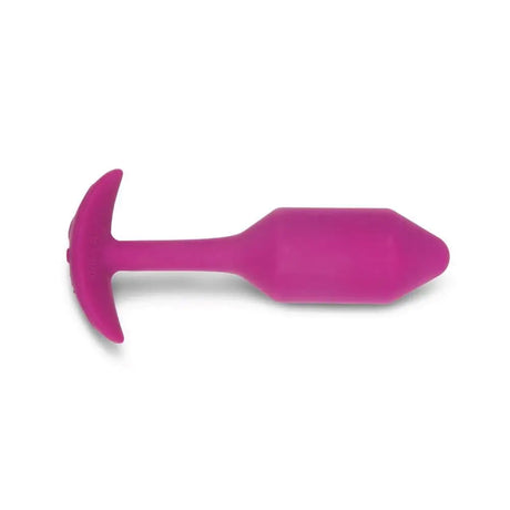 B-vibe Vibrating Snug Plug Rose Medium - Sex Toys - Save 30% - B-vibe - Fast Shipping - Sale United Kingdom Stoke-on-trent