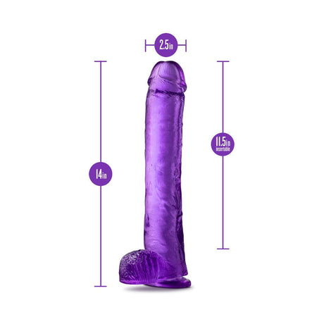 B yours plus statety n Hung 14 palcové dildo