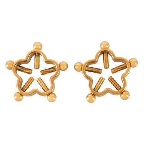 Bad Kitty Golden Flower Nipple Jewellery - Save 25% - Fast Shipping - Sale United Kingdom Stoke-on-trent