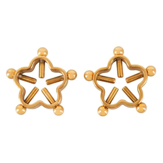 Bad Kitty Golden Flower Nipple Jewellery - Save 25% - Fast Shipping - Sale United Kingdom Stoke-on-trent