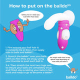 Balldo the Worlds First Ball Dildo Purple - New Products – Latest Sex Toys & Adult Arrivals United Kingdom Stoke-on-trent