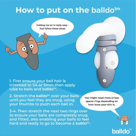 Balldo the Worlds First Ball Dildo Steel Grey - Save 30% - the - Fast Shipping - United Kingdom Stoke-on-trent