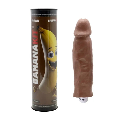 Bananakit Penis Molding Kit with Vibrator Brown - Save 10% - United Kingdom Stoke-on-trent