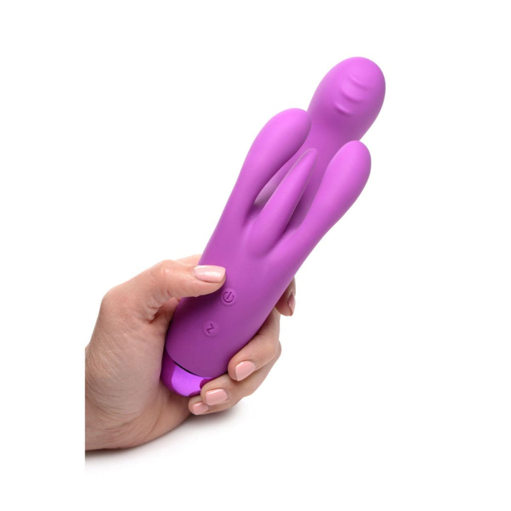 BANG! Triple Rabbit Vibrator Purple