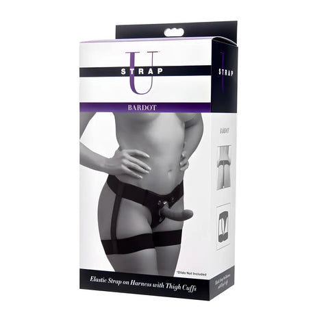 Bardot Elastic Strap on Harness with Thigh Cuffs - Save 25% - on with - Fast Shipping - Sale United Kingdom Stoke-on-trent