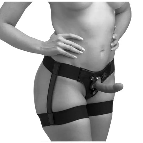 Bardot Elastic Strap on Harness with Thigh Cuffs - Save 25% - on with - Fast Shipping - Sale United Kingdom Stoke-on-trent