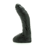 BASIX de 10 pulgadas Fat Boy Black Dildo