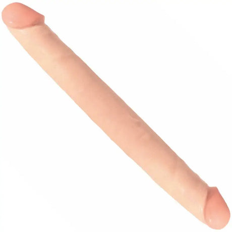 Basix 12 Inch Double Dong Flesh - Save 30% - Fast Shipping - Dildo United Kingdom Stoke-on-trent