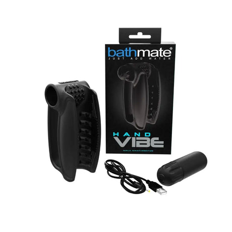 Bathmate Hand Vibe Male Masturbator Black - Sex Toys - Save 25% - Fast Shipping - Sale United Kingdom Stoke-on-trent