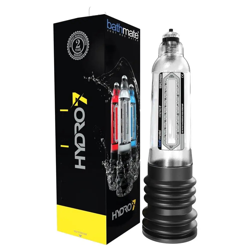 Bathmate Hydro7 Clear - Sex Toys - Save 25% - Fast Shipping - Sale United Kingdom Stoke-on-trent