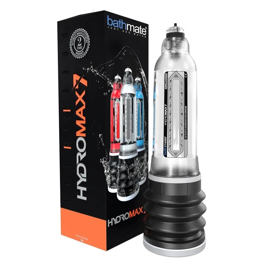 Bathmate Hydromax7 Clear - Sex Toys - Save 25% - Fast Shipping - Sale United Kingdom Stoke-on-trent