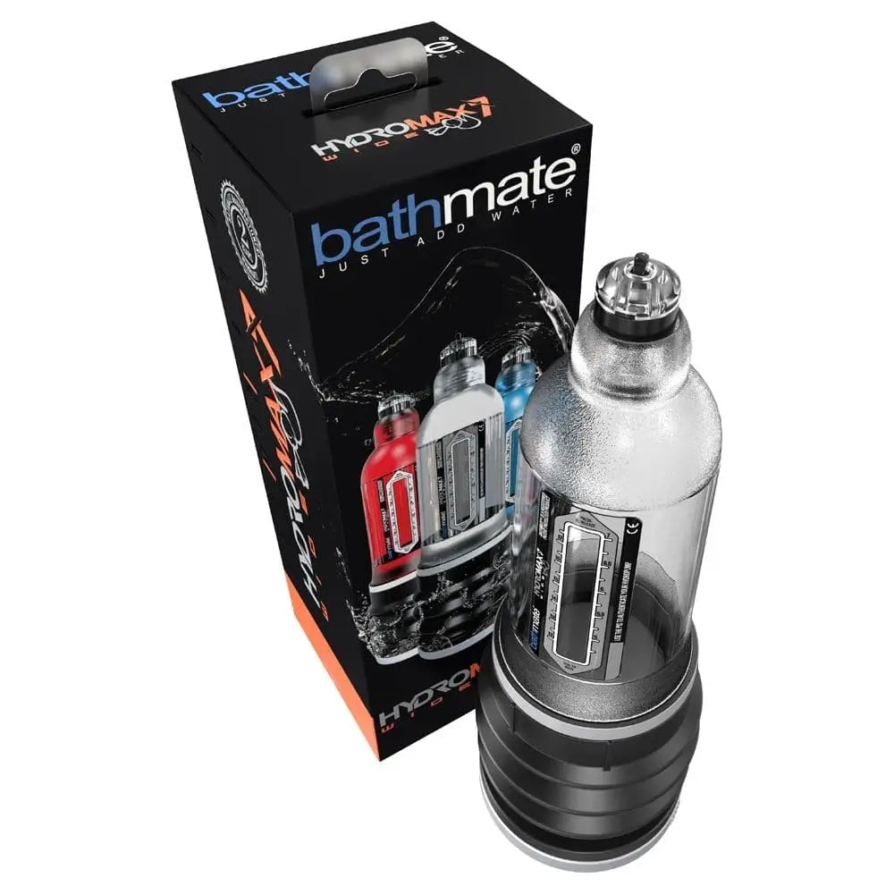Bathmate Hydromax7 Wide Boy Clear - Sex Toys - Save 30% - Fast Shipping - Sale United Kingdom Stoke-on-trent
