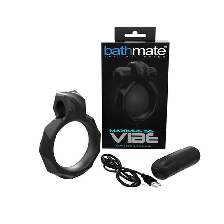 Bathmate Maximus Vibe 55 Vibrating Cock and Ball Ring - Rings - Save 25% - Fast Shipping - Sale United Kingdom Stoke-on-trent