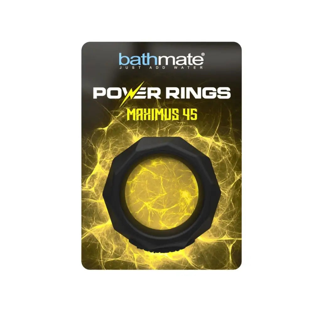 Bathmate Power Ring Maximus 45 Cock Black - Sex Toys - Save 25% - Fast Shipping - Sale United Kingdom Stoke-on-trent