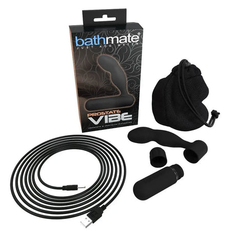 Bathmate Prostate Vibe Black - Save 25% - Fast Shipping - Anal Dildos United Kingdom Stoke-on-trent