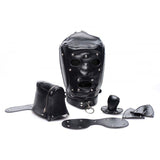BDSM Slave Hood With Removable Muzzle