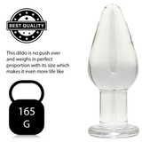 Big Glass Butt Plug - Sex Toy - Save 25% - Anal Dildos