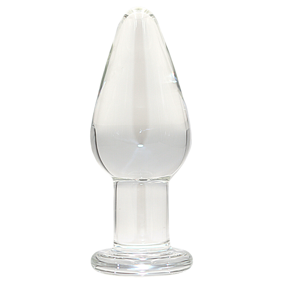 Big Glass Butt Plug - Sex Toy - Save 25% - Anal Dildos