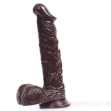 Big Lad 8 Inch Realistic Dildo Brown - Sexy Emporium