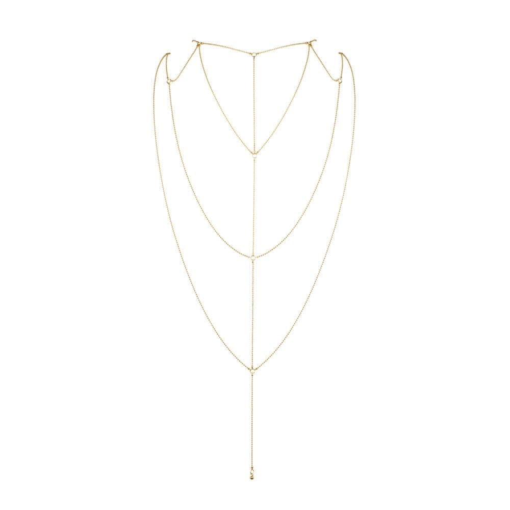 Bijoux Indiscrets Magnifique Back and Cleavage Chain - Save 30% - Sale