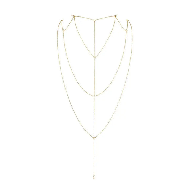 Bijoux Indiscrets Magnifique Back and Cleavage Chain - Save 30% - Fast Shipping - Sale United Kingdom Stoke-on-trent