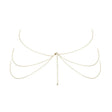Bijoux Indiscrets Magnifique Body Chain Gold - Save 30% - Fast Shipping - Sale United Kingdom Stoke-on-trent