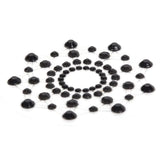 Bijoux Indiscrets Mimi Rhinestone Pasties Black - Save 25% - Fast Shipping - Sale United Kingdom Stoke-on-trent