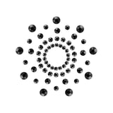 Bijoux Indiscrets Mimi Rhinestone Pasties Black - Save 25% - Fast Shipping - Sale United Kingdom Stoke-on-trent