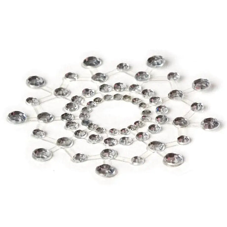 Bijoux Indiscrets Mimi Rhinestone Pasties Silver - Save 25% - Fast Shipping - Sale United Kingdom Stoke-on-trent