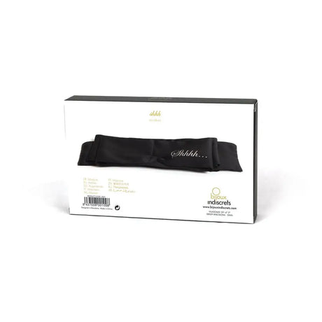 Bijoux Indiscrets Shhh Satin Luxury Blindfold - Save 30% - Fast Shipping - Sale United Kingdom Stoke-on-trent