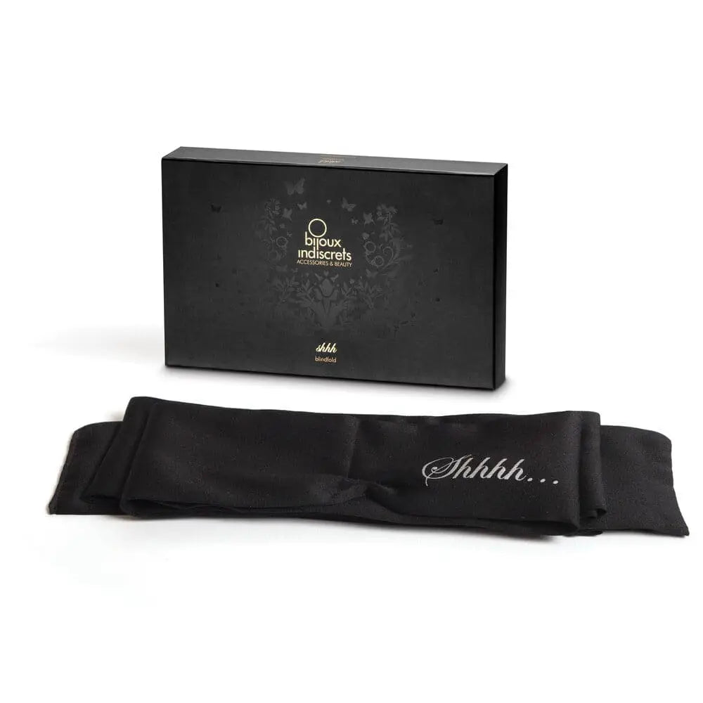 Bijoux Indiscrets Shhh Satin Luxury Blindfold - Save 30% - Fast Shipping - Sale United Kingdom Stoke-on-trent